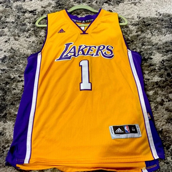adidas Shirts Dangelo Russell Lakers Jersey Nba Poshmark